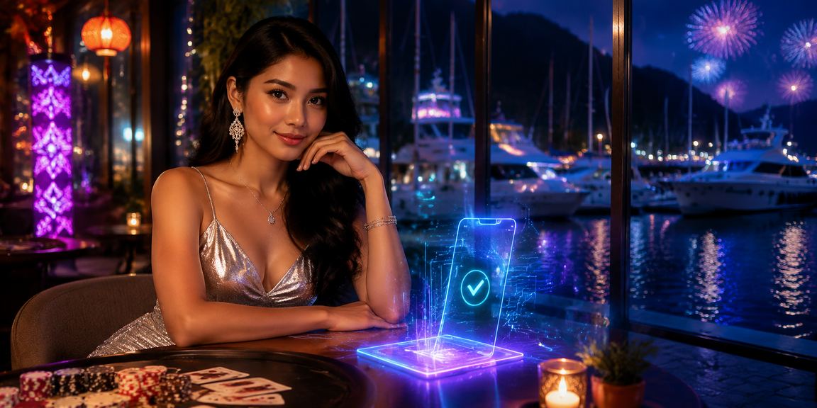Permainan baccarat kasino langsung mc7 bertemakan Langkawi
